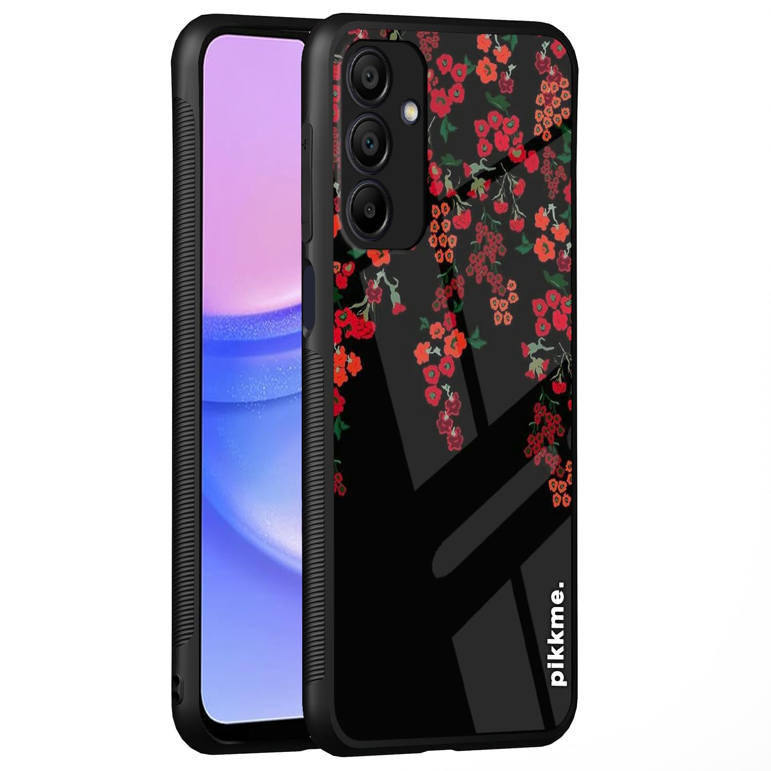 Pikkme Samsung A15 5G Flower mobile back cover