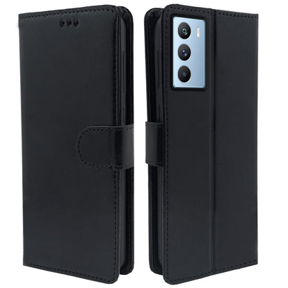 iQOO 9 SE 5G Magnetic mobile flip cover in black by Pikkme