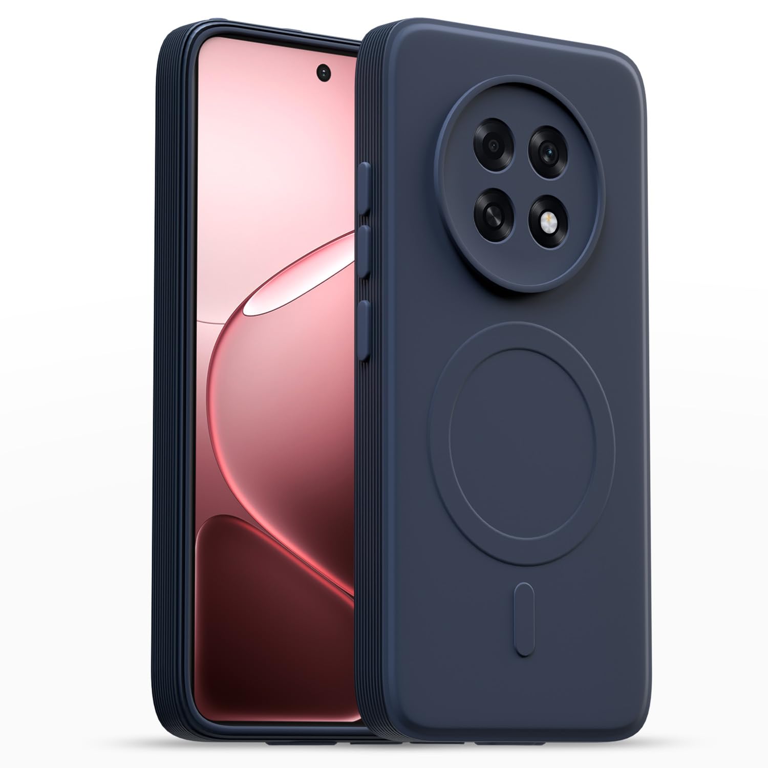 Blue MagSafe phone cover for Oppo F31 Pro Plus 5G – Pikkme