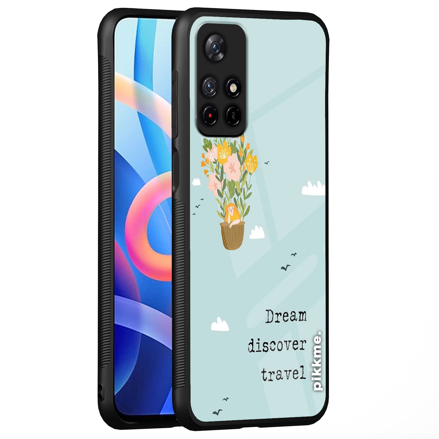 Pikkme Redmi Note 11T/Poco M4 Pro 5G Hybrid phone cover