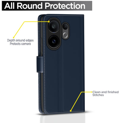 Vivo X200 FE 5G flip cover in blue by Pikkme – photo 4