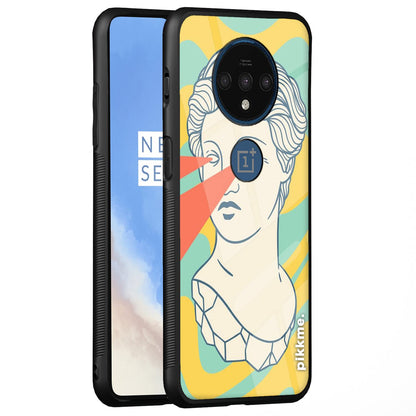Pikkme Hybrid mobile back cover for OnePlus 7T