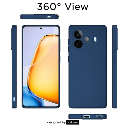 Blue mobile back cover for iQOO Neo 10R/Z9 Turbo/Vivo Y200 GT 5G – Pikkme – photo 3