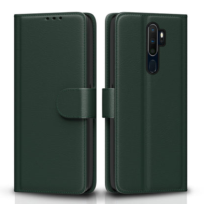 Pikkme green flip cover for Oppo A5 2020/A9 2020