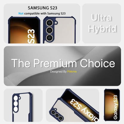 Samsung S23 5G back cover in blue by Pikkme – photo 2
