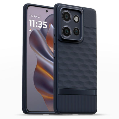 Pikkme blue Silicone phone cover for Moto G86 5G