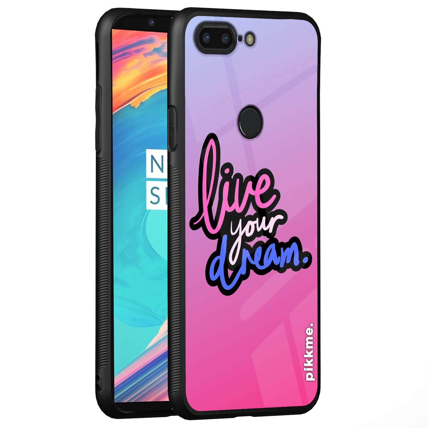 OnePlus 5T back cover by Pikkme