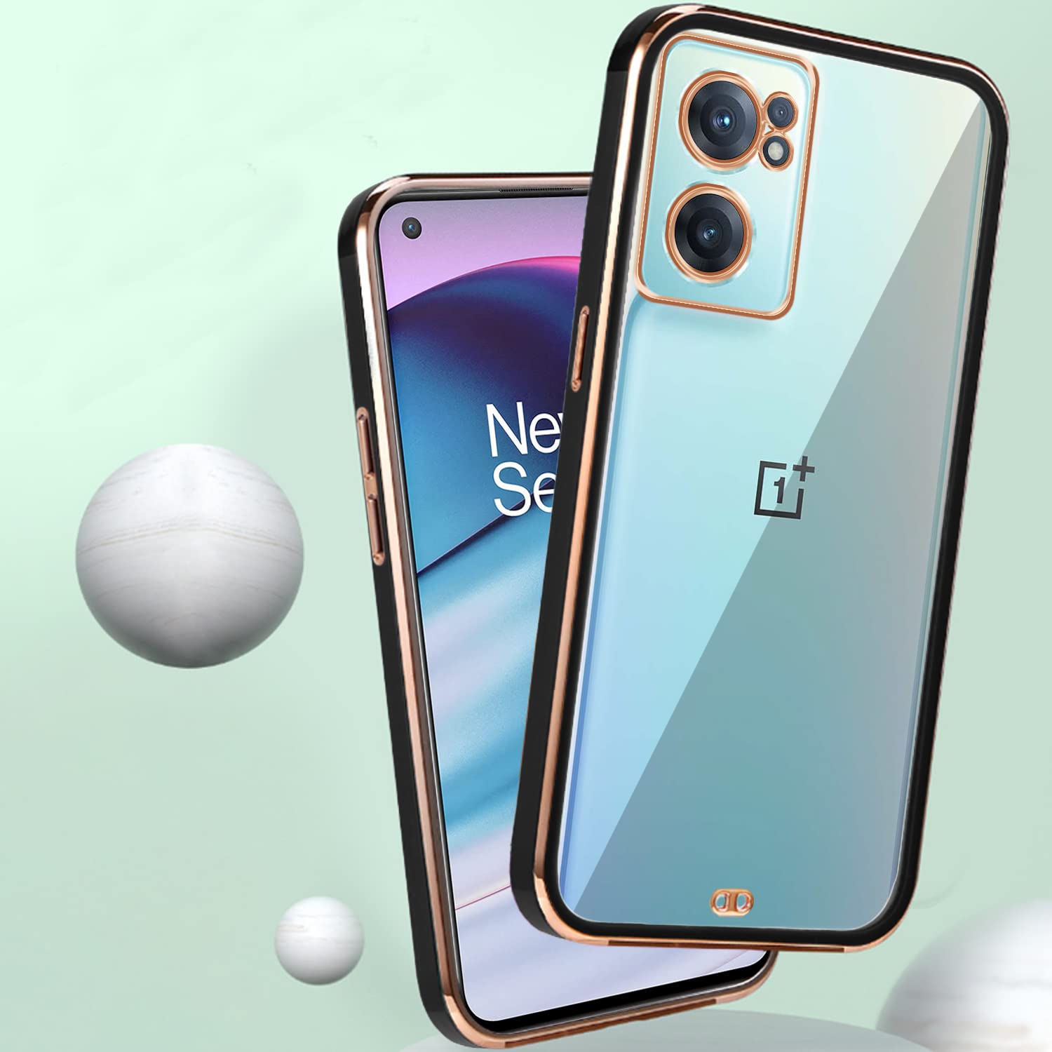 Pikkme black Chrome phone cover for OnePlus Nord CE 2 5G – photo 4