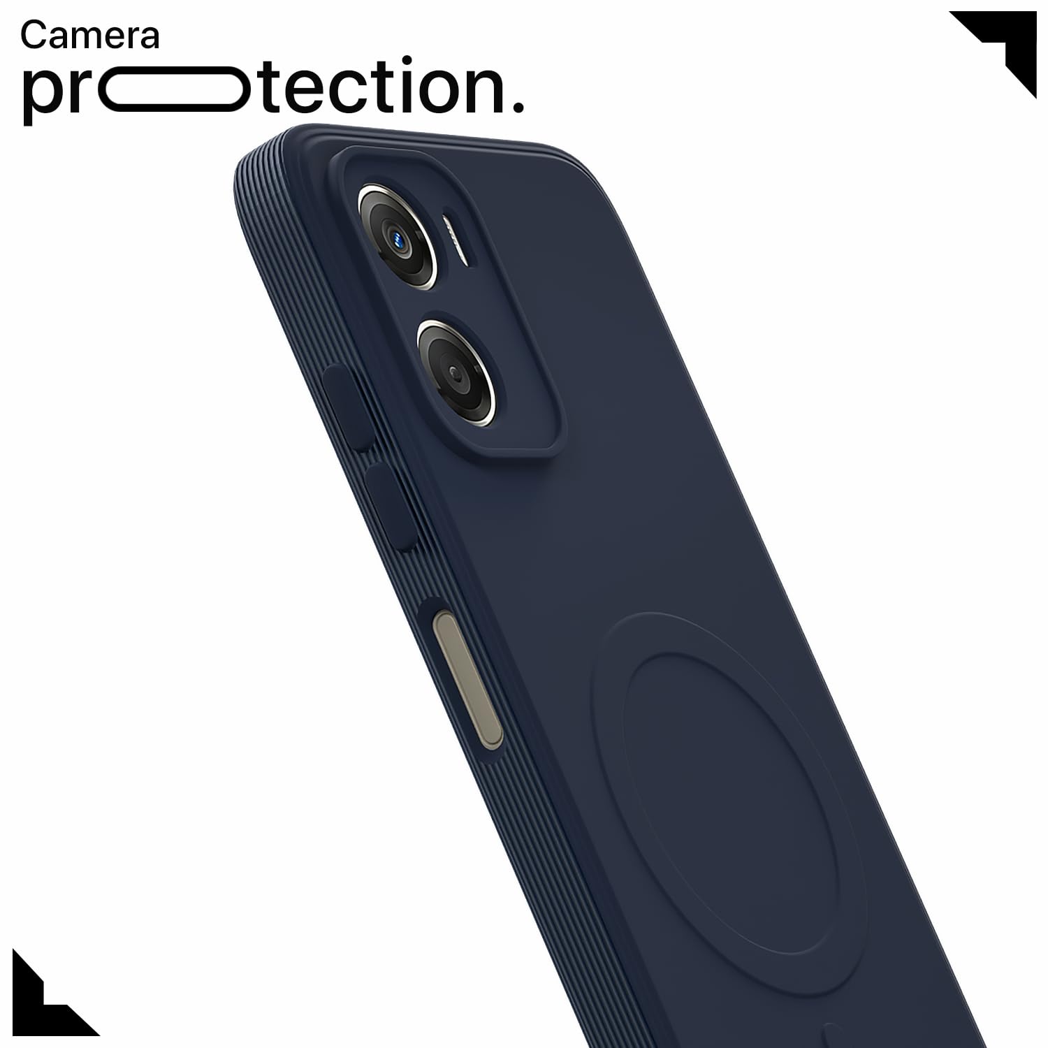 Moto G06 Power mobile back cover in blue by Pikkme – photo 5