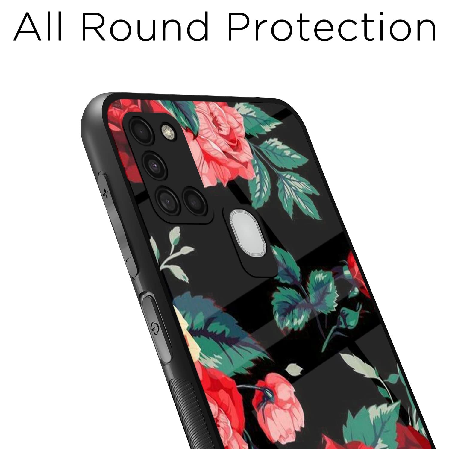Pikkme Samsung A21s Flower mobile back cover – photo 7
