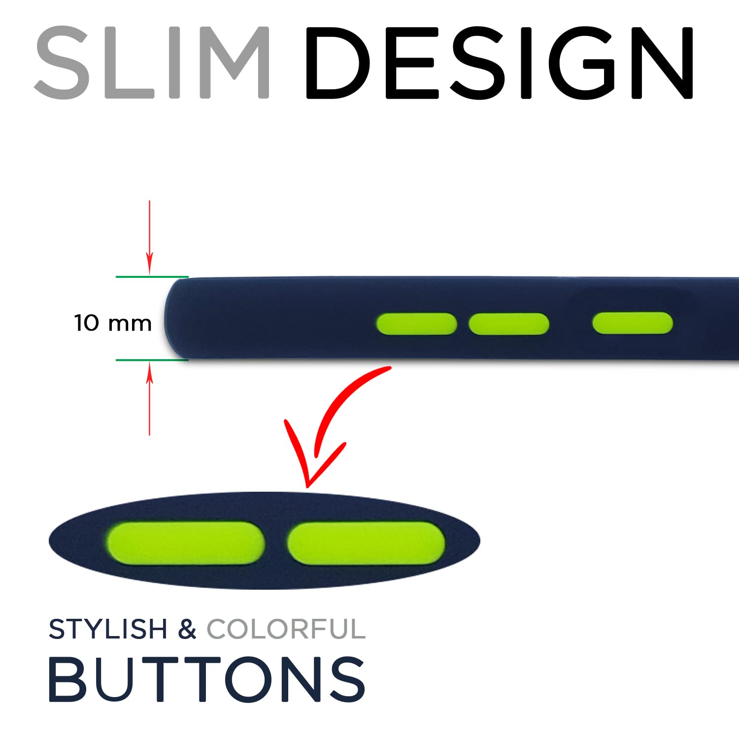 Infinix Smart 5 Hybrid phone cover in blue by Pikkme – photo 5