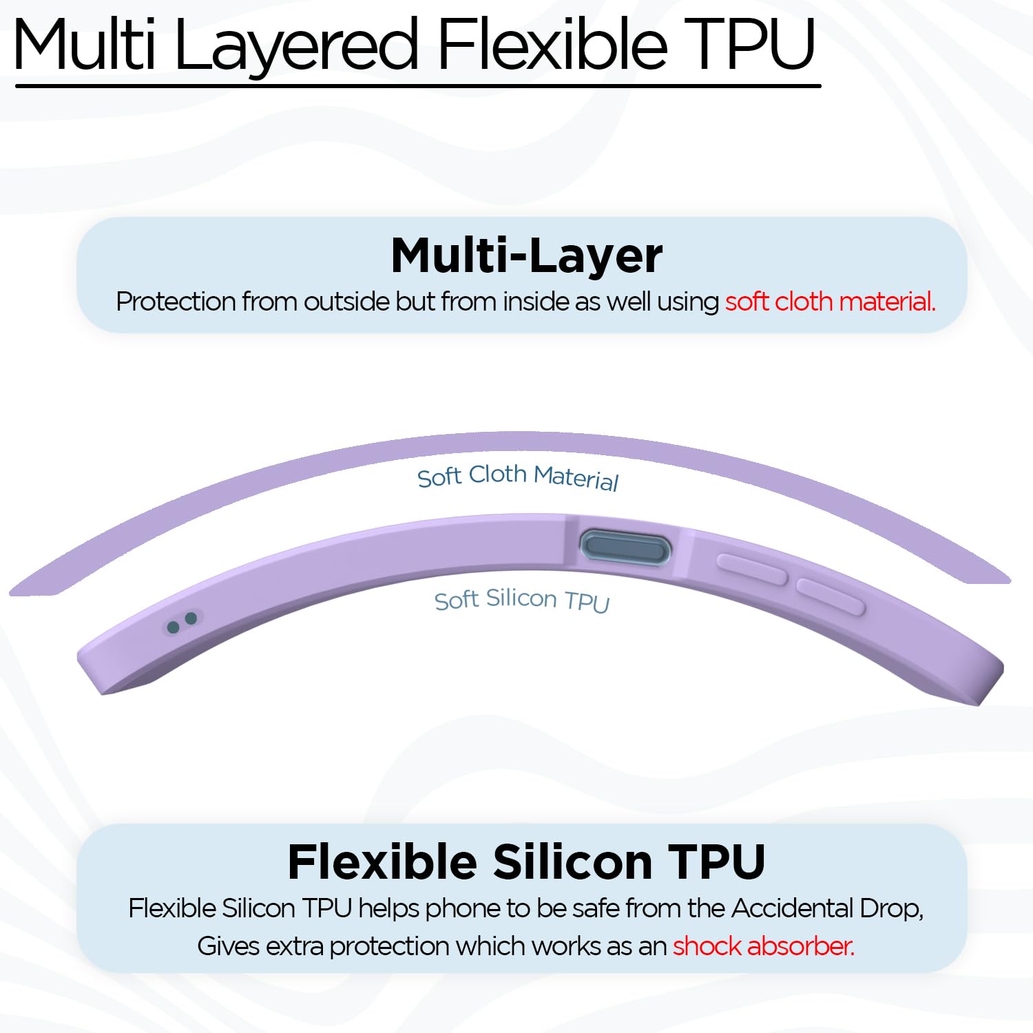 Pikkme Redmi Note 13 5G Liquid Silicone Back Cover | Purple