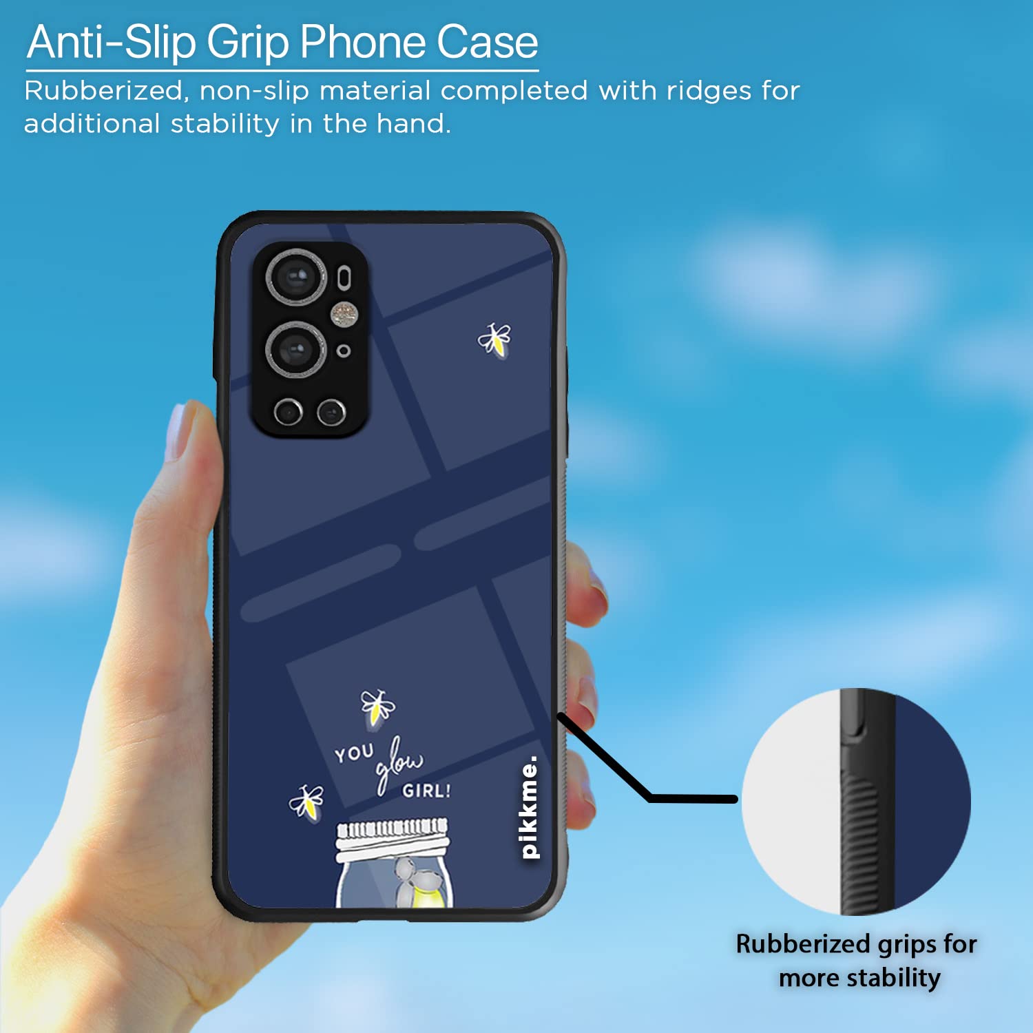 Pikkme OnePlus 9 Pro Hybrid mobile back cover – photo 5