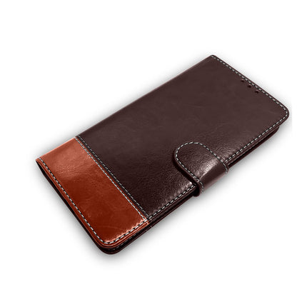 Coffee & brown Magnetic mobile flip cover for Redmi Note 5 – Pikkme – photo 3