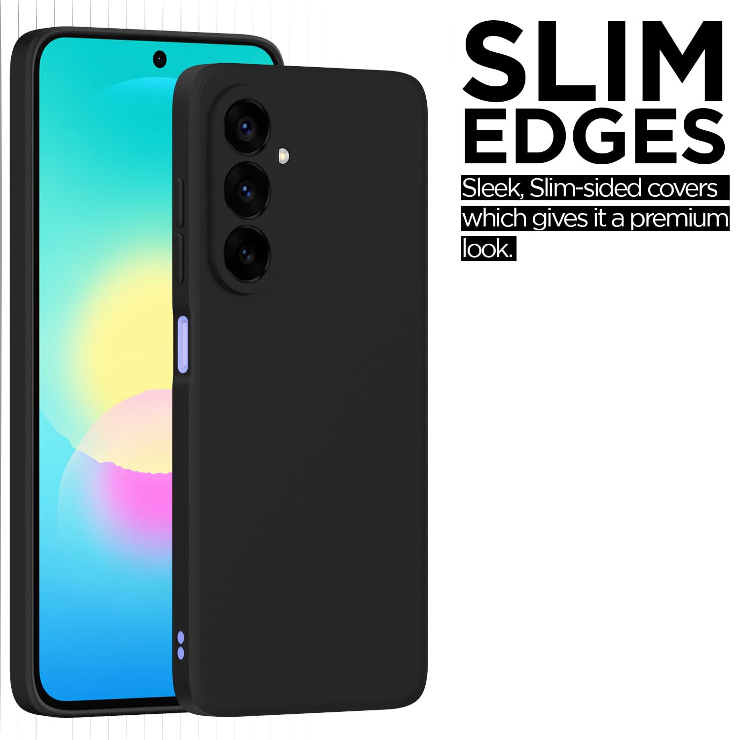 Black mobile cover for Samsung A27/M47 5G – Pikkme – photo 6