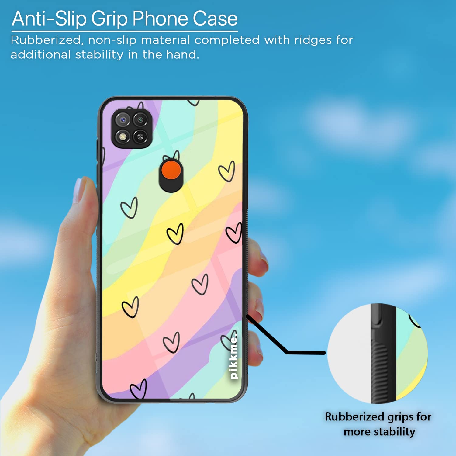 Redmi 10A/9, Poco C31 Hybrid mobile back cover by Pikkme – photo 5