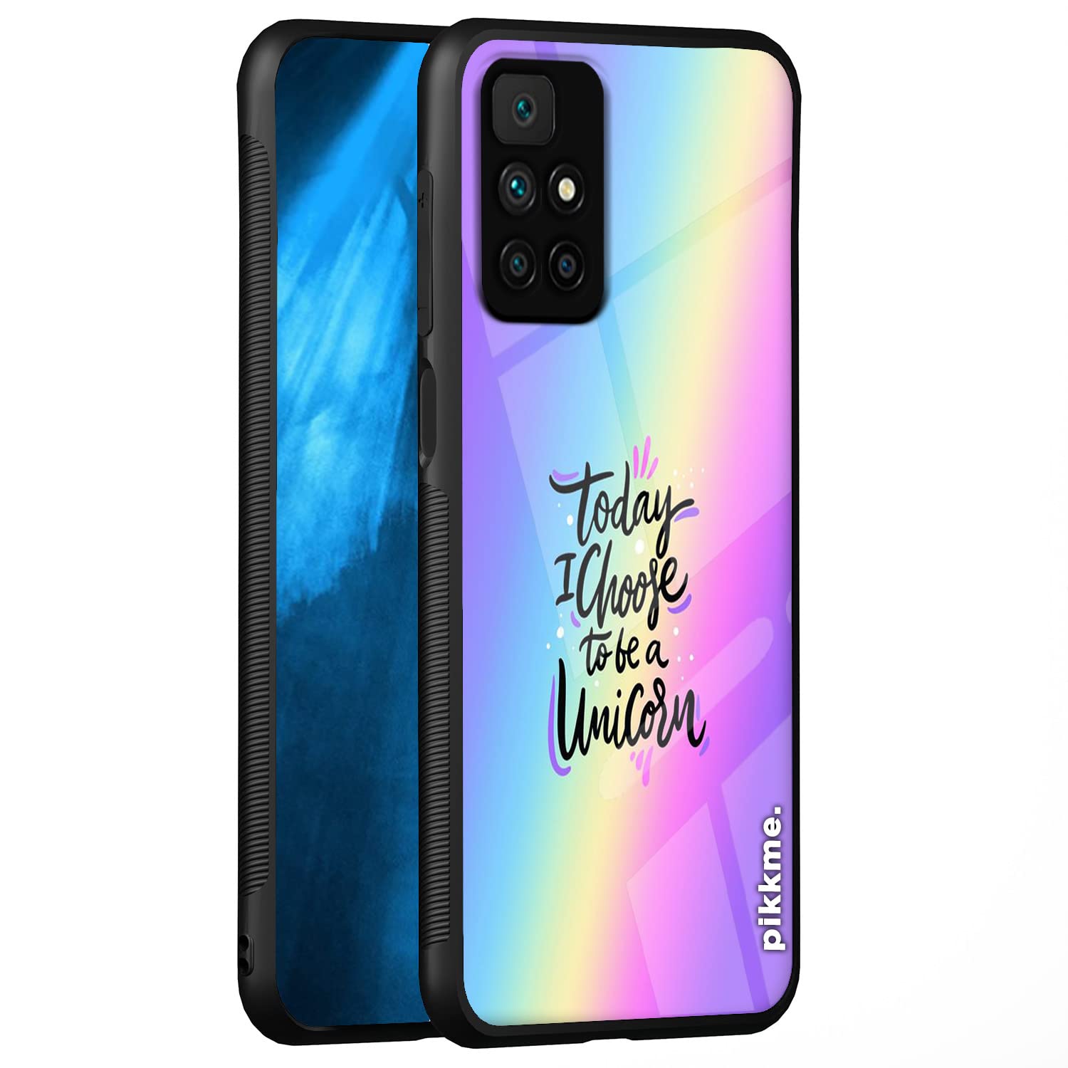 Pikkme Hybrid back cover for Redmi 10 Prime