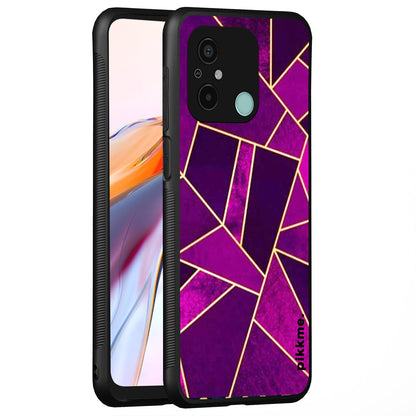 Pikkme Hybrid mobile back cover for Redmi 12C/Poco C55