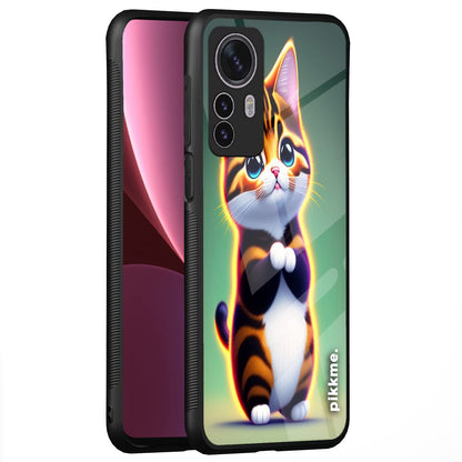 Pikkme Cat phone cover for Mi 12 Pro 5G