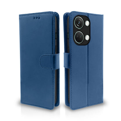 Blue wallet flip cover for OnePlus Nord 3 5G – Pikkme