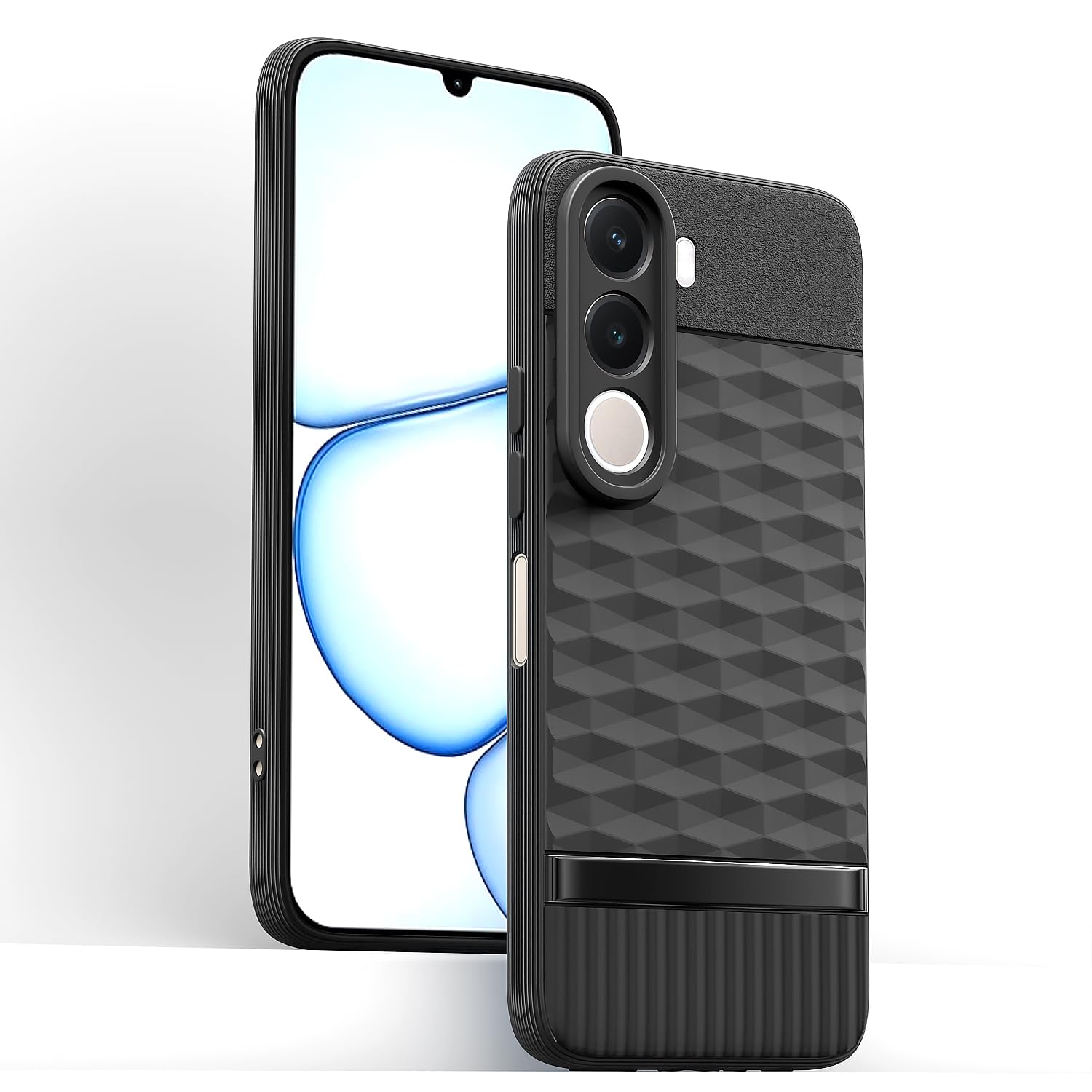 Black back cover for Realme C100x – Pikkme – photo 2