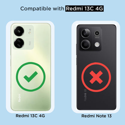 Transparent mobile back cover for Redmi 13C 4G Plus 5G – Pikkme – photo 4