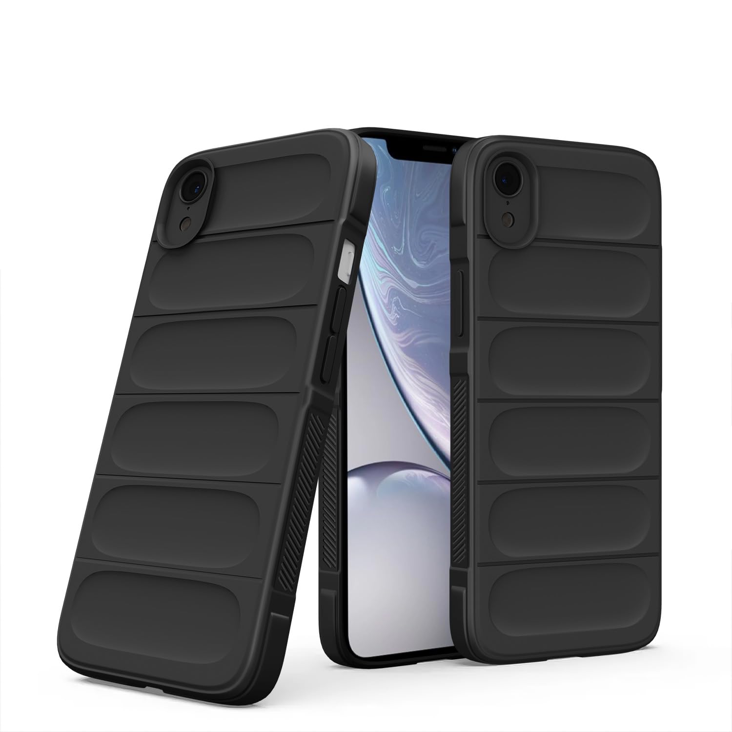 Pikkme iPhone XR black mobile back cover