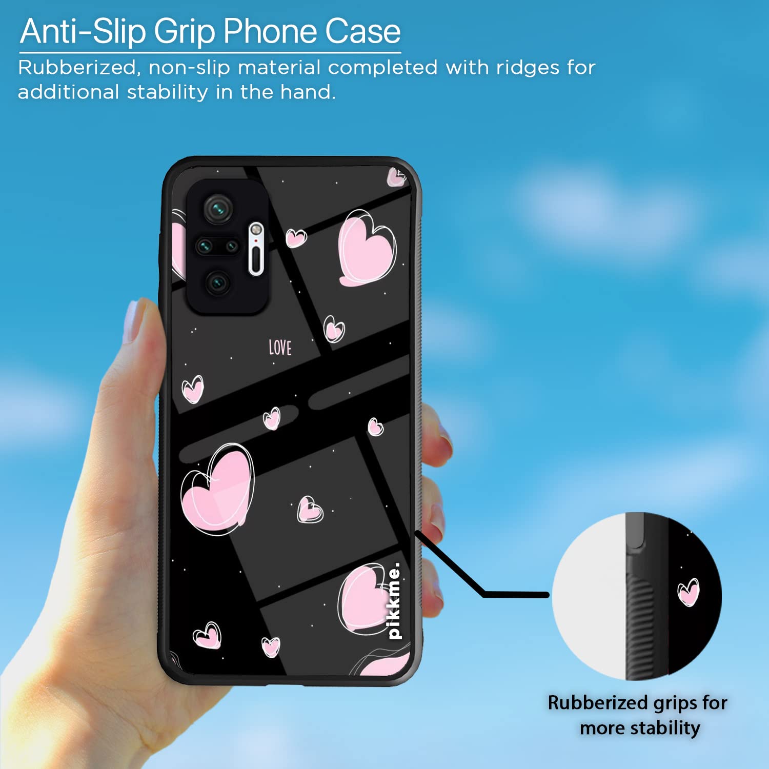 Redmi Note 10 Pro/Note 10 Pro Max Hybrid phone cover by Pikkme – photo 5