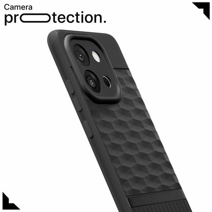 Pikkme OnePlus 13S 5G Gencase Back Cover (Black)
