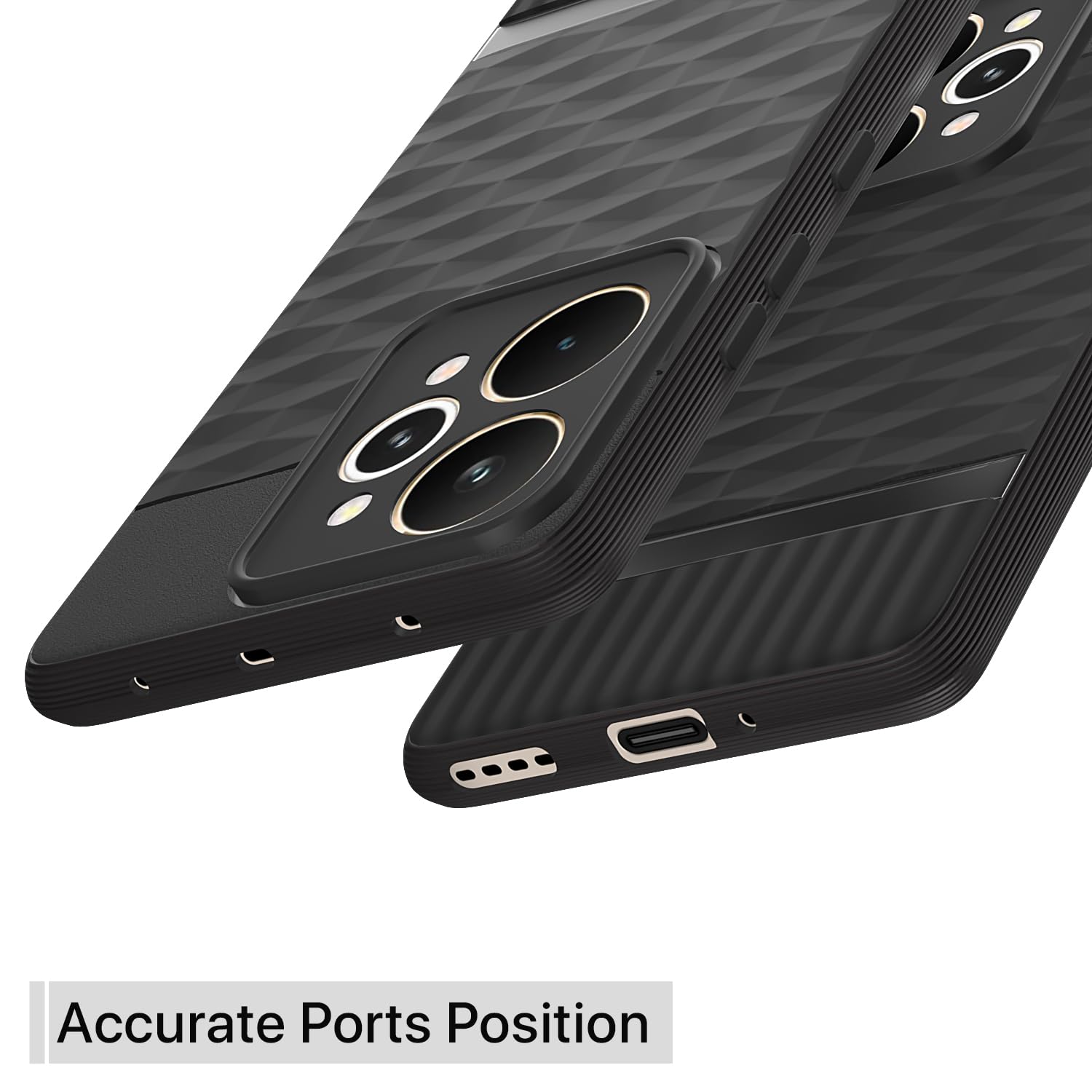 Pikkme Realme 15 5G black mobile back cover – photo 4