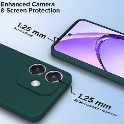 Pikkme green Matte back cover for Oppo A3x 5G/A3x 4G/A3 5G – photo 2