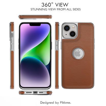 Pikkme iPhone 14 Plus chrome brown phone cover – photo 3