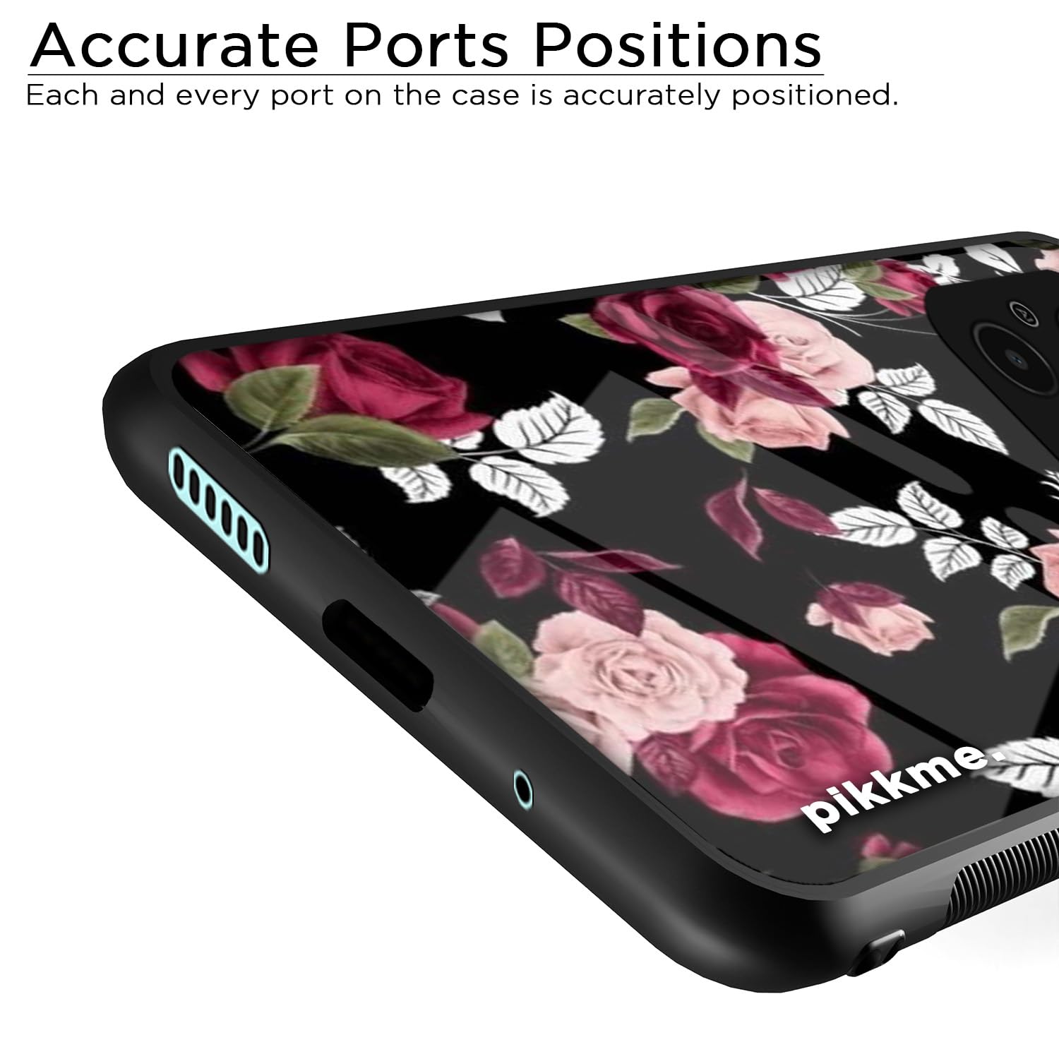 Pikkme Flower mobile cover for Redmi 12C/Poco C55 – photo 6