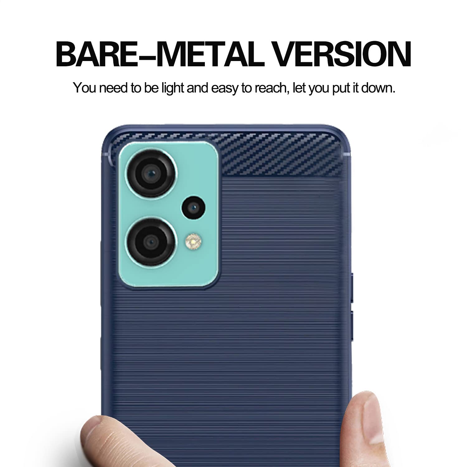 Pikkme blue back cover for OnePlus Nord CE 2 Lite 5G – photo 6