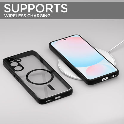 Pikkme black mag-safe MagSafe mobile cover for Samsung S24 FE 5G – photo 7