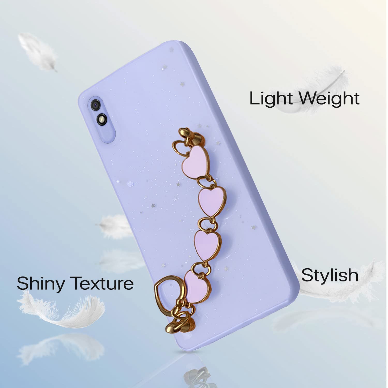 Pikkme purple Chain phone cover for Redmi 9A/9i/9A Sport – photo 6