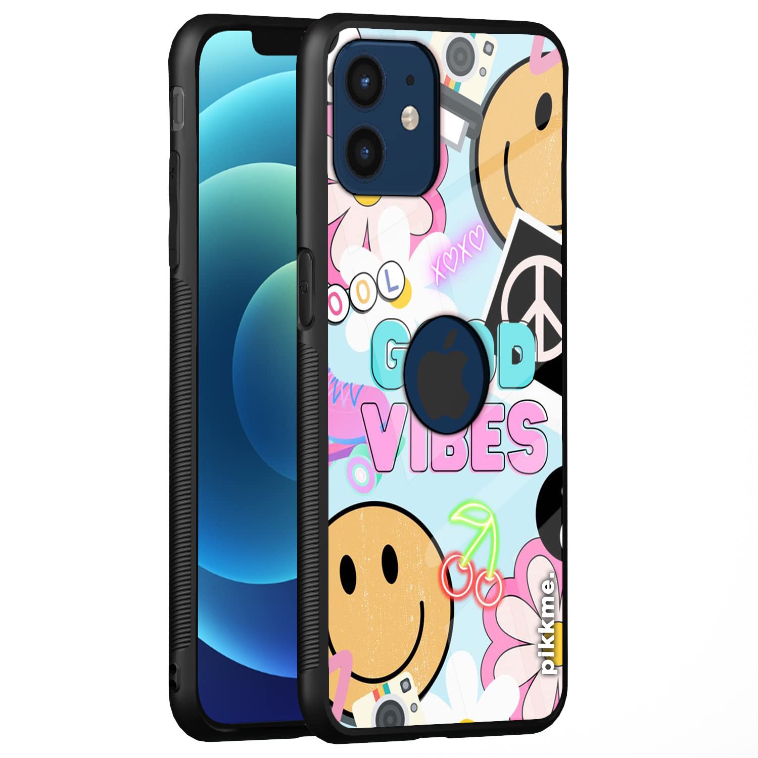 Pikkme iPhone 12 Hybrid phone cover