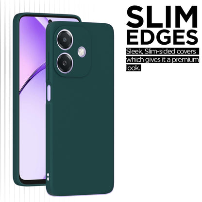 Pikkme Oppo A3x 5G/A3x 4G/A3 5G Matte green mobile back cover – photo 6