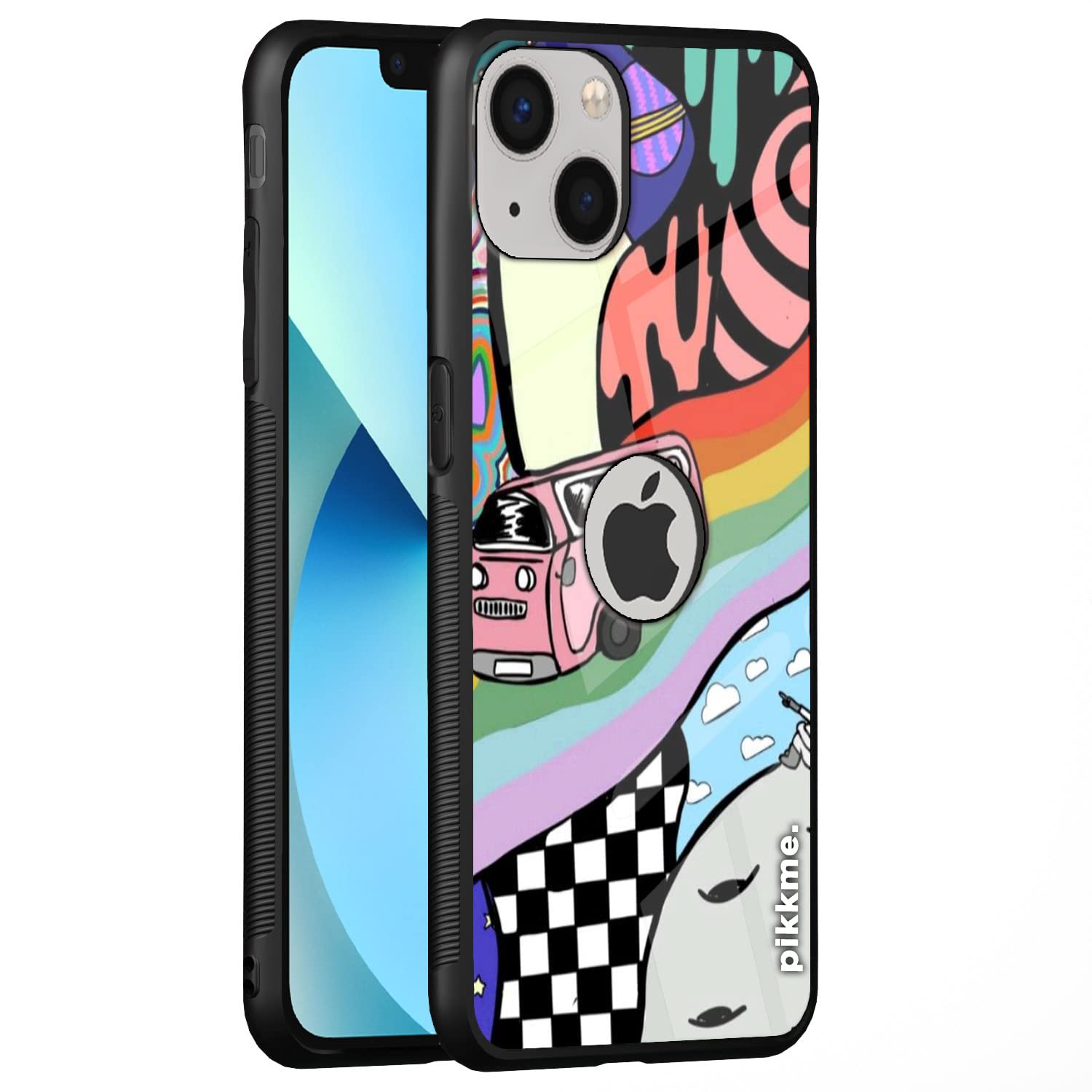iPhone 14 Hybrid mobile back cover by Pikkme