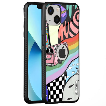 iPhone 14 Hybrid mobile back cover by Pikkme