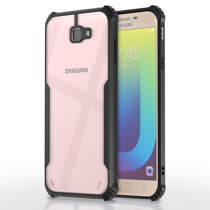Pikkme black Hybrid mobile cover for Samsung J7 Prime