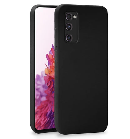  Samsung Galaxy S20 FE / S20 FE 5G Liquid Silicone Back Cover-Black