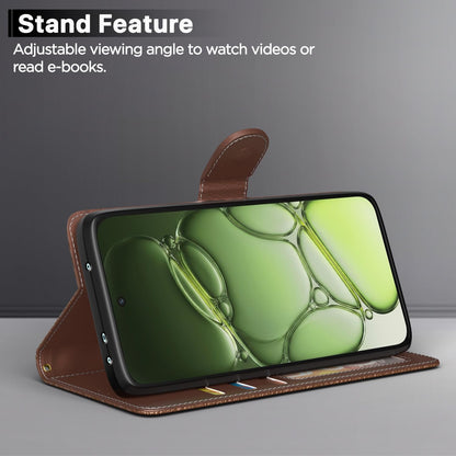 OnePlus Nord 6 5G Wallet flip cover in tan by Pikkme – photo 3