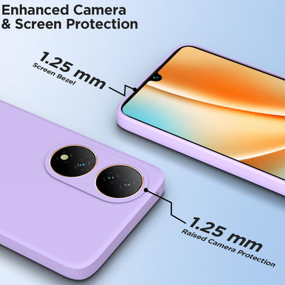 Pikkme purple Matte back cover for Vivo Y100 5G – photo 2