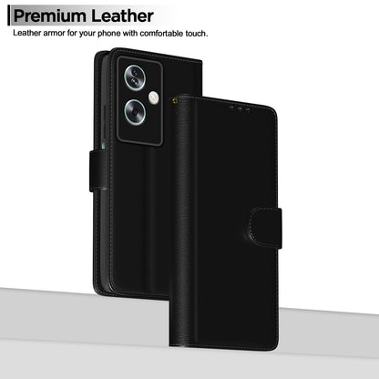 Black wallet flip cover for Oppo A79 5G – Pikkme – photo 2