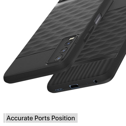 Pikkme Vivo Y12s / Y20 / Y20i / Y20G  Gencase Back Cover (Black)