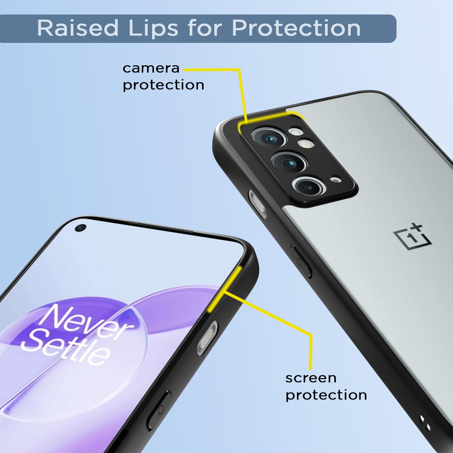 Black mobile back cover for OnePlus 9RT 5G – Pikkme – photo 4
