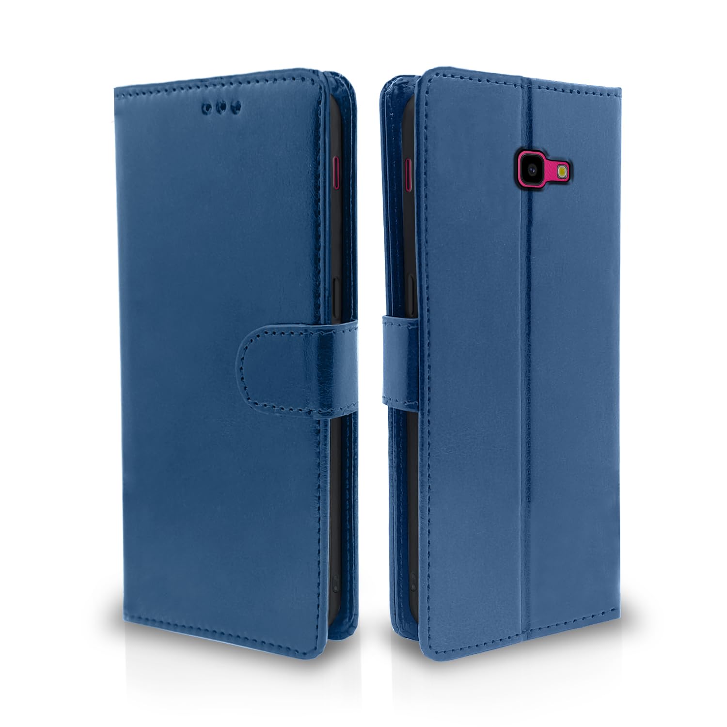   Samsung Galaxy J4 Plus / J4+ Vintage Vintage  Flip Cover Cover - Blue 