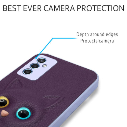 Samsung M52 5G mobile back cover in purple by Pikkme – photo 4
