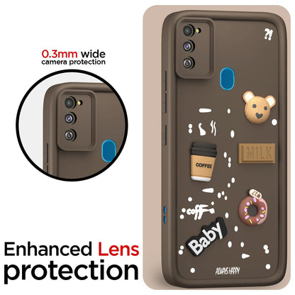 Pikkme brown Silicone phone cover for Samsung M21/M30s/M21 2021 – photo 5